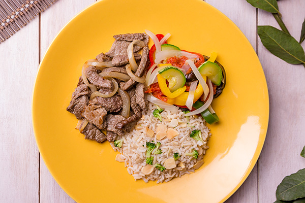Comida congelada saborosa