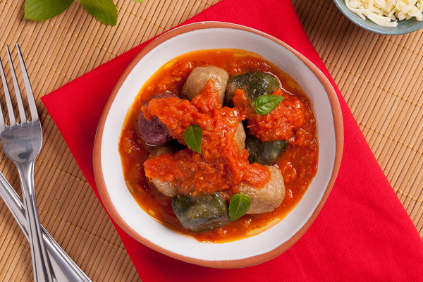 Comida congelada saborosa