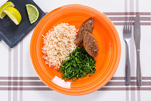 Comida congelada saborosa