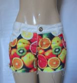 SHORT JEANS FRUTAS