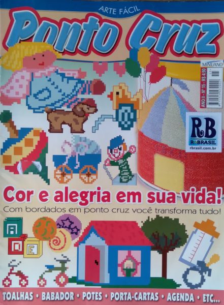Revista Arte Fácil Ponto Cruz Ano II N°15