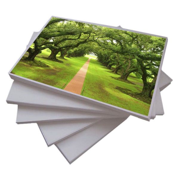 Papel fotográfico A4 230gr. GLOSSY OU MATTE 20 fls(resistente a agua)