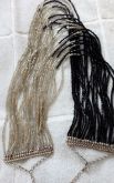 Colar Preto/Prata