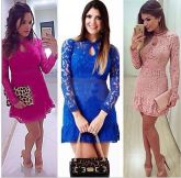 Vestido de renda