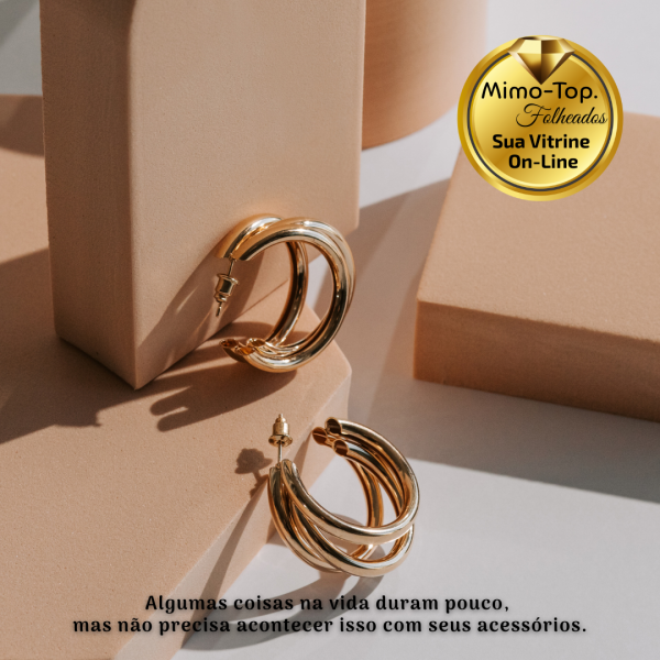 SemiJóias folheados Top