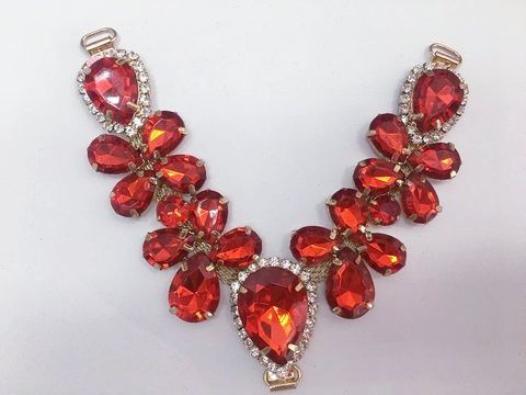 Flor de pedras vermelho