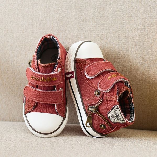 Tênis Mini Jeans com Zíper