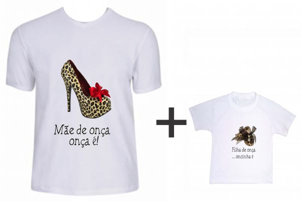 blusas personalizadas kit mãe e filha