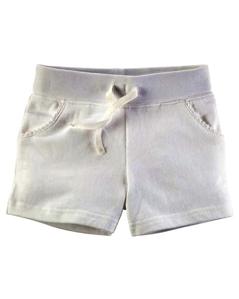 FB1221- Carter's Short French Terry Branco 18M (12-18meses)
