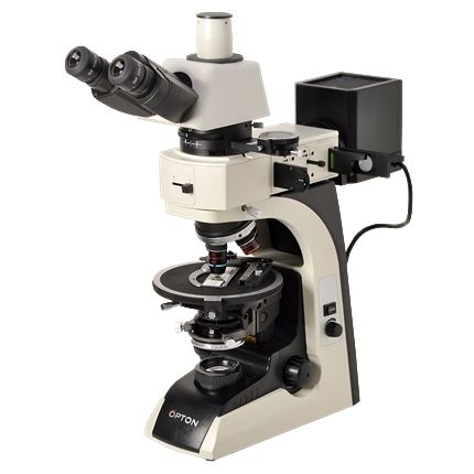 Microscópio Petrográfico Trinocular c/ Aumento 40 até 600x Objetiva Polarização-CS/AT-TNP-91-NT-INF