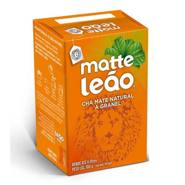 CHÁ MATE NATURAL A GRANEL 100G LEÃO 7865