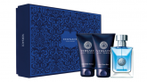 Kit Pour Homme Versace Masculino - Eau de Toilette 50ml + Gel de Banho 50ml + Bálsamo 50ml