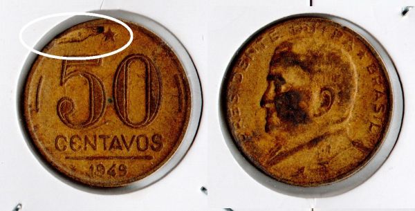 V216-1 - 0,50 1949  -TIR. 11.392.000