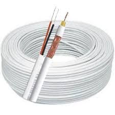 CABO COAXIAL 5mm 2x18 DUPLA CAPA 100mts