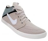 Tênis Nike Suketo Cano Médio Cinza e Verde Água