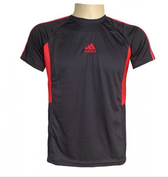 Camisa Adidas Dri Fit Preto e Vermelho