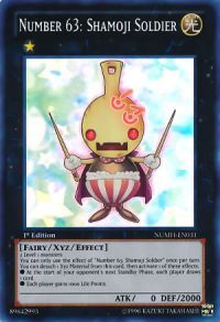 Number 63: Shamoji Soldier NUMH-EN031 - Super Rare