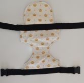 Canguru Bebe Sling Coroa Poá