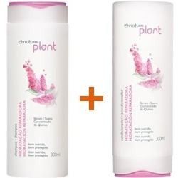 Conjunto shampoo e condicionador hidratação reparadora natura