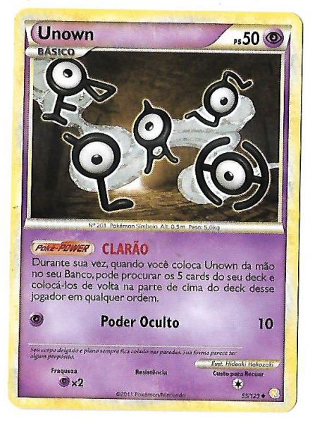 Pokemon Unown Flash HeartGold & SoulSilver