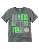 12M Camiseta Rookie of the Year Cinza (9-12m) - Carter's