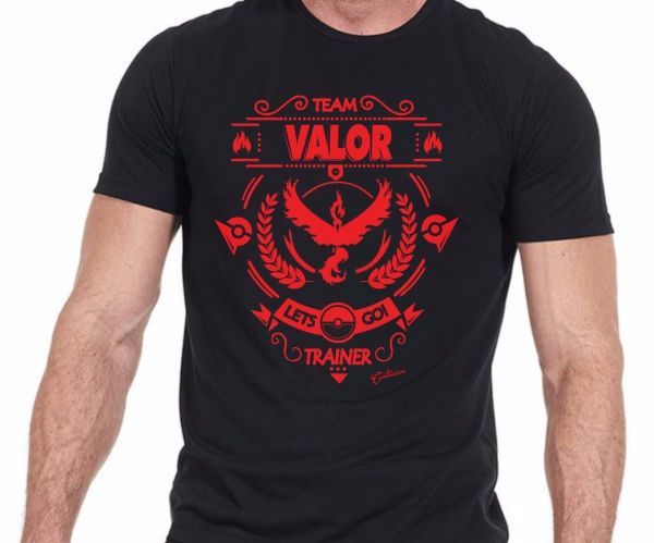 Camiseta Pokemon Go Team Valor