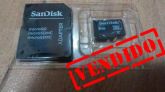 Cartão Sandisk 8Gb com adaptador