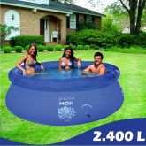 Piscina Inflavel Splash Fun Circular 2400L Metalurgica Mor