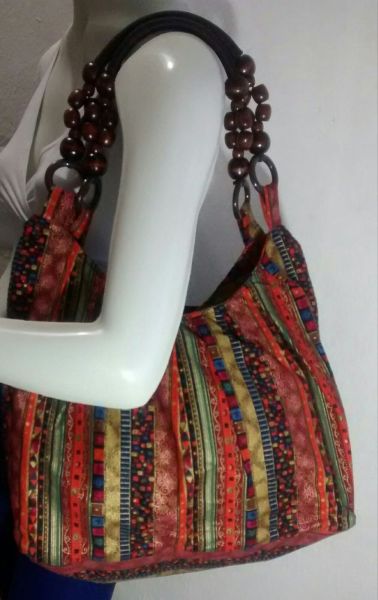 Bolsa Indiana Tecido