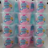 Algodão Doce no pote personalizado