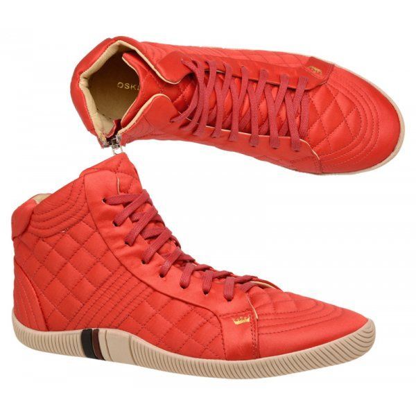 BOTA OSKLEN METALASSE CETIM VERMELHO