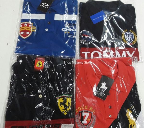 Polo Exportação Malha Piquet Cores e Marcas Sortidas - 10 Peças -