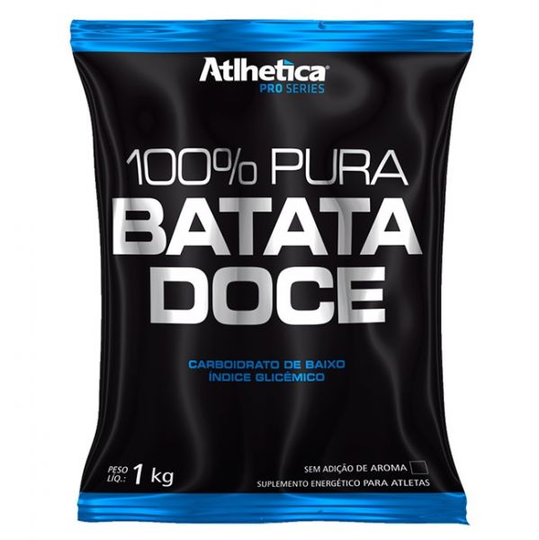 100% Pura Batata Doce (saco 1kg) - Atlhetica Nutrition