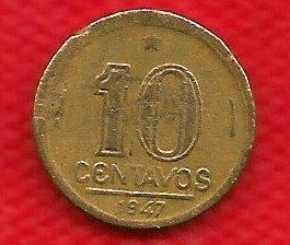 V183 - 0,10 1947 - Getúlio Vargas