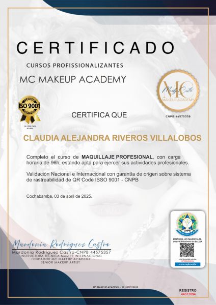 CLAUDIA ALEJANDRA RIVEROS VILLALOBOS
