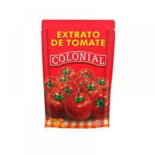 EXTRATO DE TOMATE COLONIAL SACHÊ 190 g