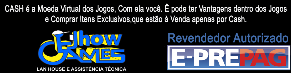 Loja de Cash Online 24 Horas