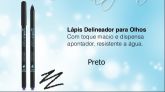 Lápis delineador para olhos resistente a  água.