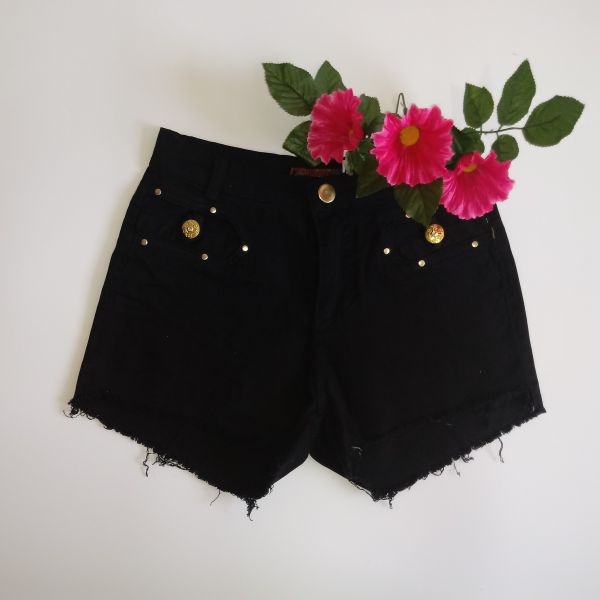 Short Hot Pants Cintura Alta. Levanta bumbum
