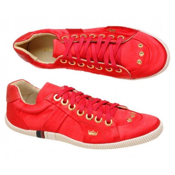 TENIS OSKLEN CETIM VERMELHO