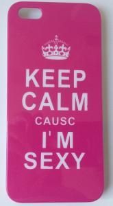 CASE KEEP CALM SEXY PARA IPHONE 5 e 5s