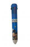 Caneta 10 Cores Mickey Mouse