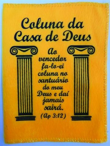 Saquitel Coluna da casa de Deus