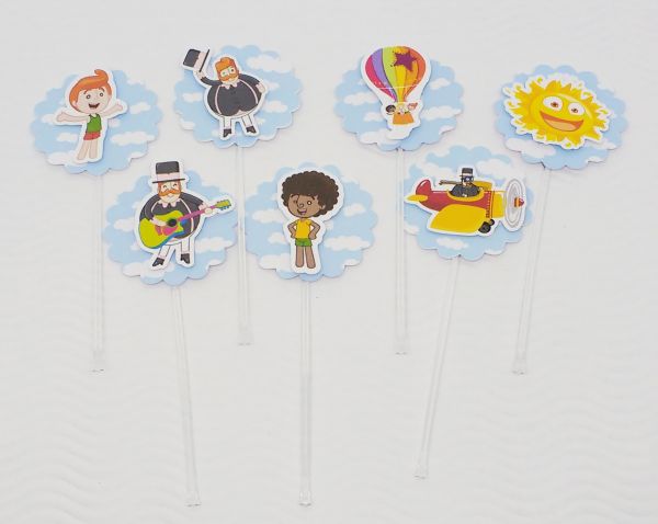 TOPPERS PARA DOCES/CUPCAKES