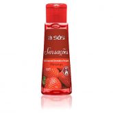 Gel Comestível Sensações Hot Sabor Morango - 50g (Sem caixa)