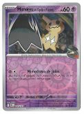 Pokemon Mimikyu da Equipe Rocket Reverse Foil Escarlate e Violeta Rivais Predestinados