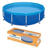 Piscina Circular 4500 Litros Azul Metalurgica Mor