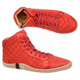 BOTA OSKLEN METALASSE CETIM VERMELHO