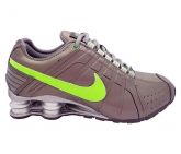 Tênis Nike Shox Junior Grafite e Verde MOD:12166
