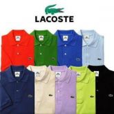 Camisetas gola polo lacoste R$ 32,00